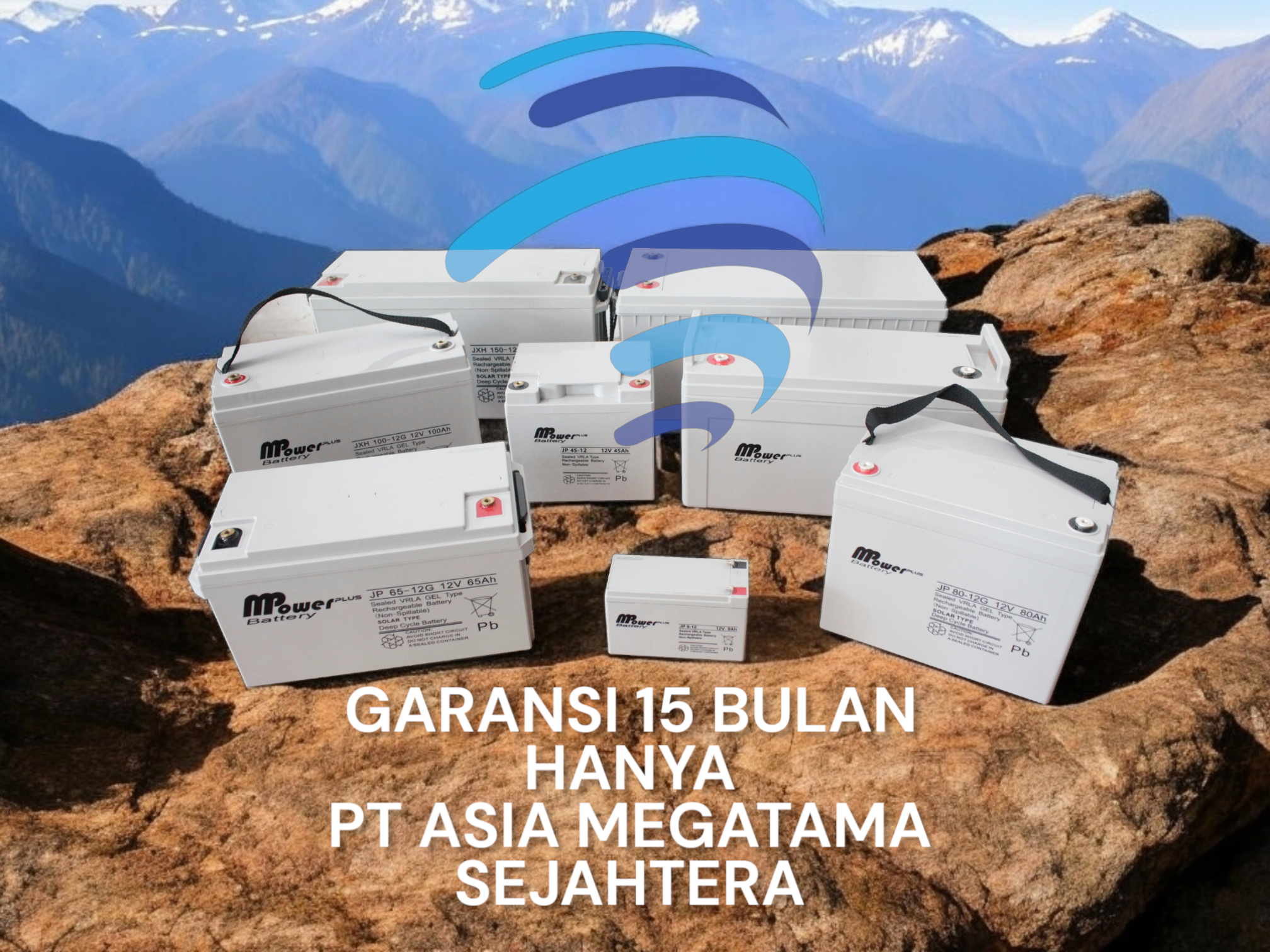 Distributor Utama Mpower Plus Battery Garansi 15 Bulan
