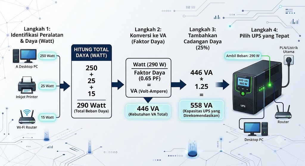 Cara Menentukan Kebutuhan UPS yang tepat