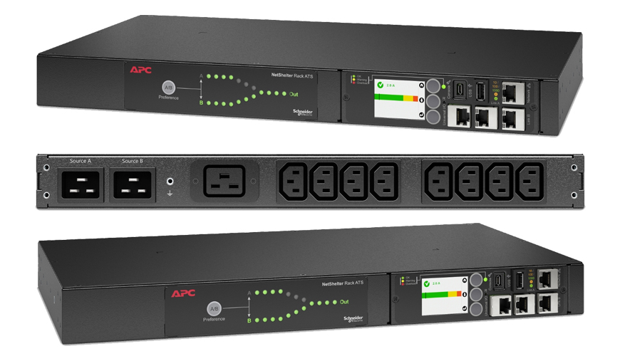 APC NetShelter Rack Automatic Transfer Switch